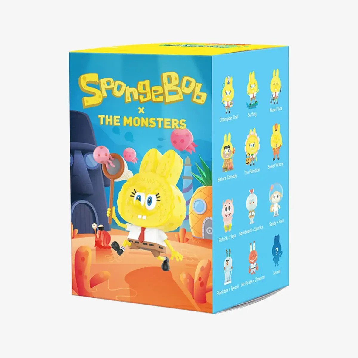 【新品・未開封】POP MART スポンジボブ SpongeBob ボックス Pop Mart - The Monsters - Spongebob - Blind Box Figurine · Orange