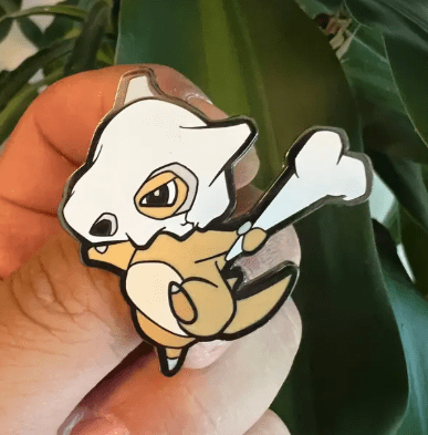 Cubone Hard Enamel Hype Pin