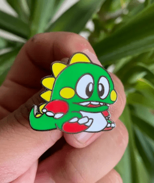Bubble Bobble Hard Enamel Hype Pin