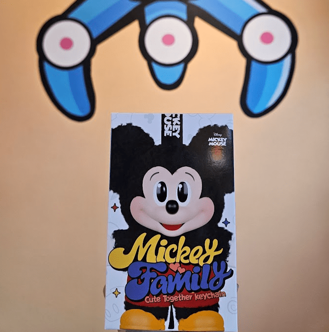 Pop Mart - Mickey and Family - Blind Box Plush Keychain Charm