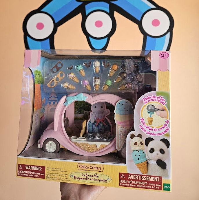 Calico Critters - Ice Cream Van Toy Car for Dolls