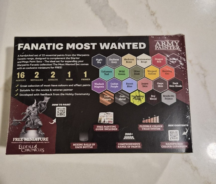 The Army Painter - Fantastic Most Wanted 22 War Paints Set
