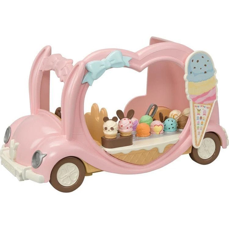 Calico Critters - Ice Cream Van Toy Car for Dolls