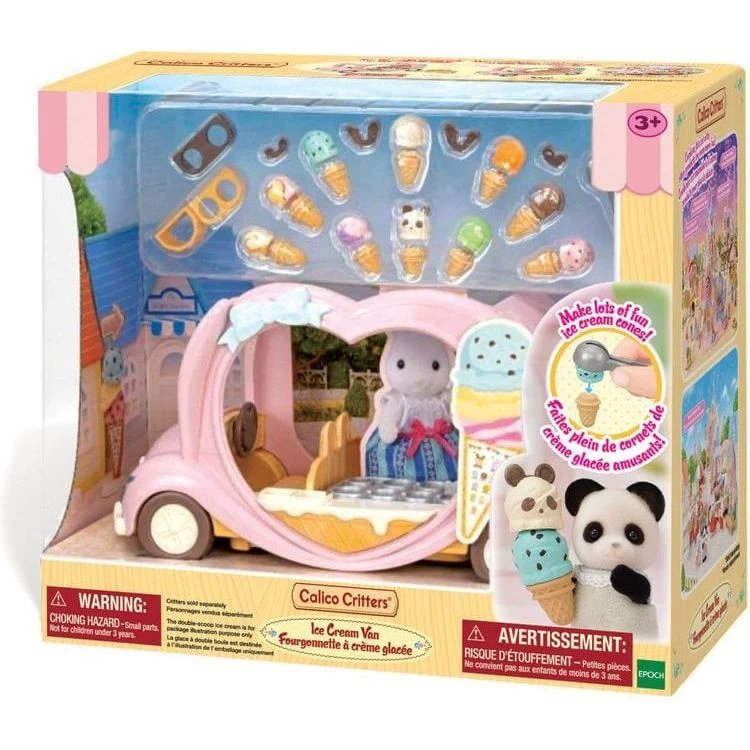 Calico Critters - Ice Cream Van Toy Car for Dolls