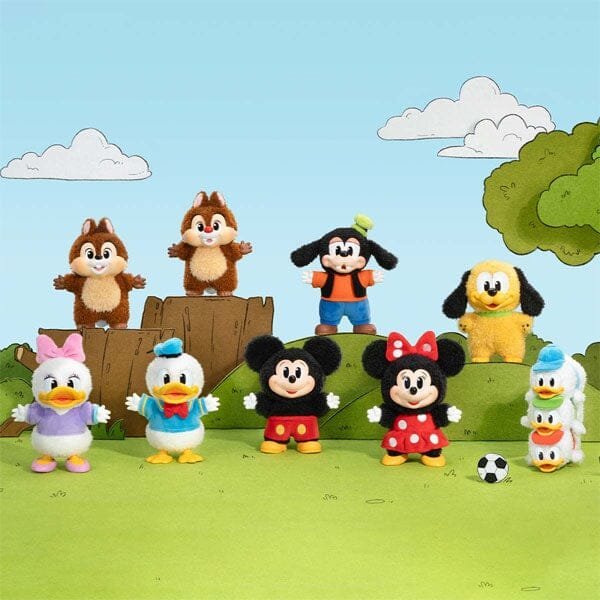 Pop Mart - Mickey and Family - Blind Box Plush Keychain Charm